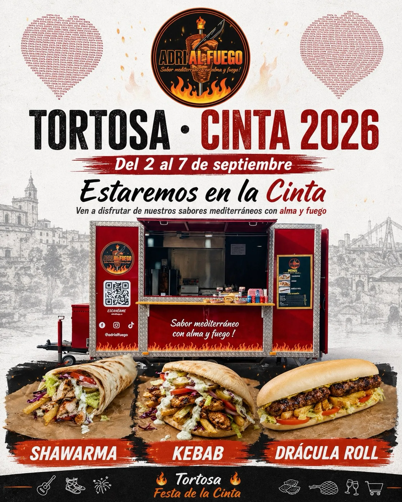 🔥 Próxima parada: TORTOSA – FESTA DE LA CINTA 2026 🔥